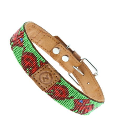 GONZALO Mexican Beaded Dog Collar