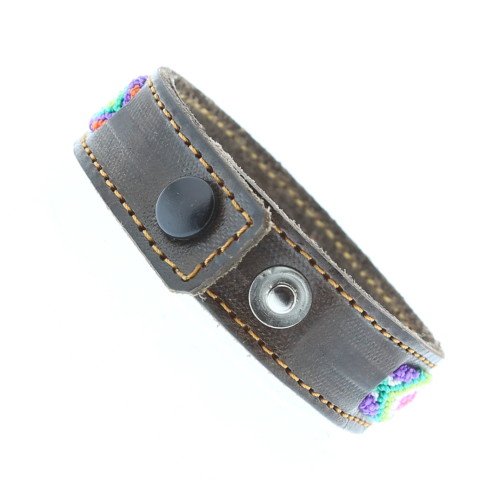 ZANAPA Mexican Bracelet Weaving and Leather