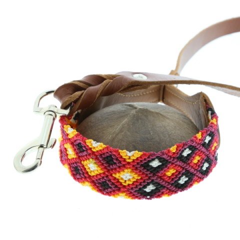 GUADALAJARA Laisse - Cuir & Tissage