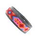 MEXICO Bracelet Mexicain Tissage & Cuir