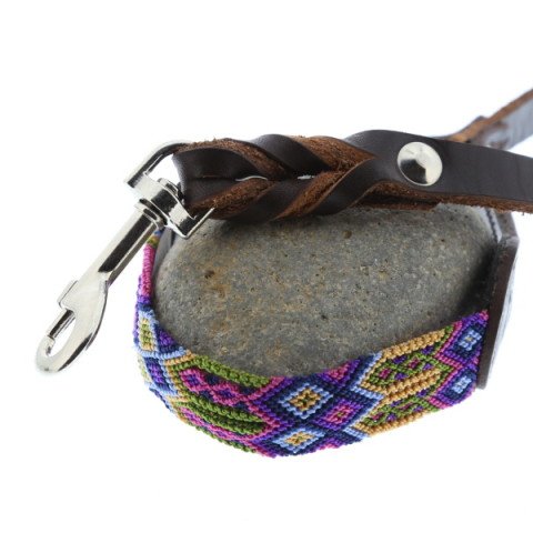 MONTERREY Laisse - Cuir & Tissage