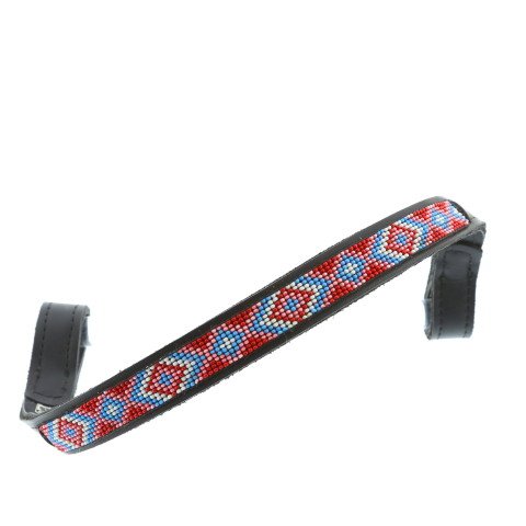 ANDREW OSTA Mexican Beaded Horse Browband