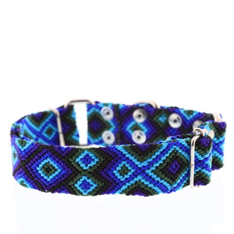 BUINTON Mexican Woven Dog Collar