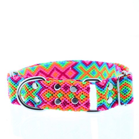 CUARTON Collier Tissé Mexicain