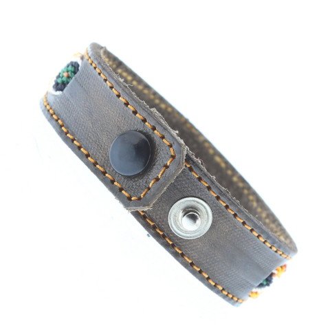 AJAJIC Mexican Bracelet Weaving and Leather